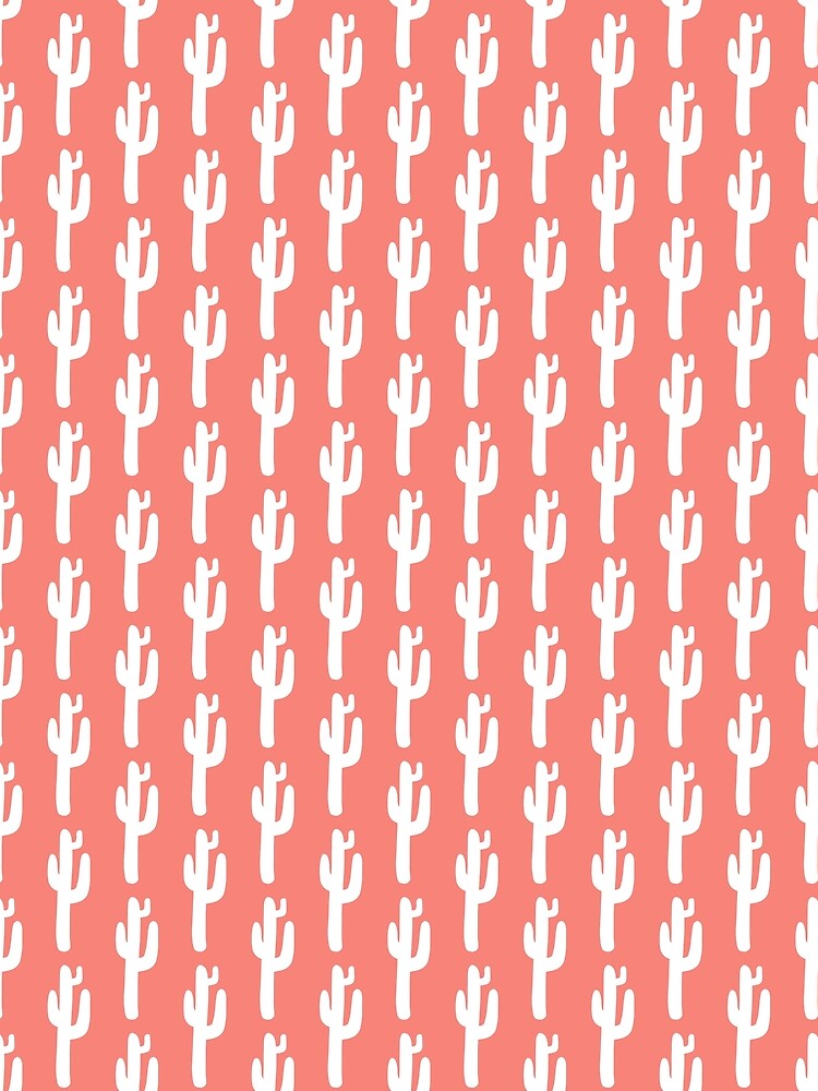 Coral pink cactuses by RealEstateFiend