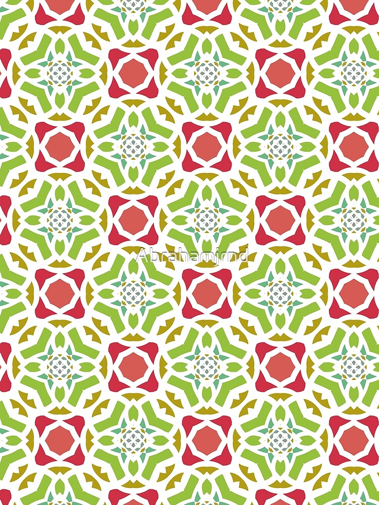 pattern shape seamless colorful repeat by Abrahamjrnd
