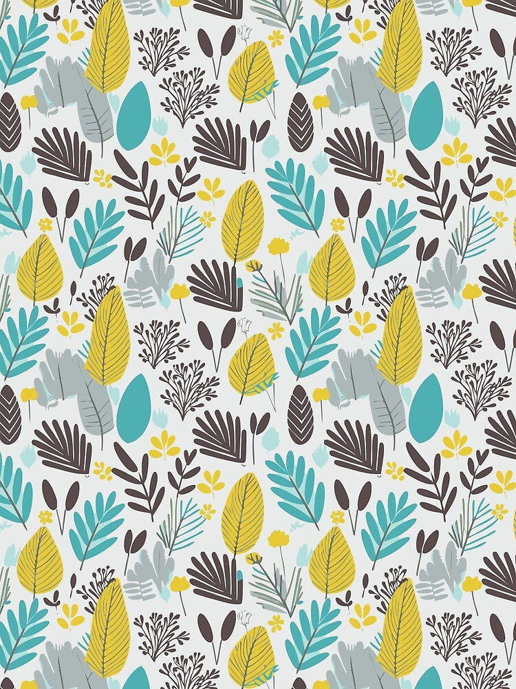 Minimalist floral pattern by joshua Tolliday
