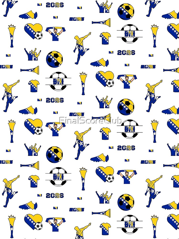 Bosnia and Herzegovina 2026 Soccer Collection by FinalScoreClub