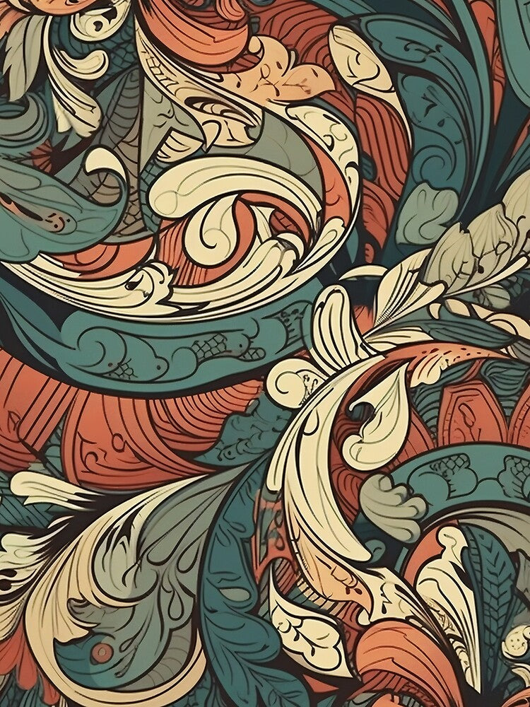 Classical Floral Pattern by MoodMedley