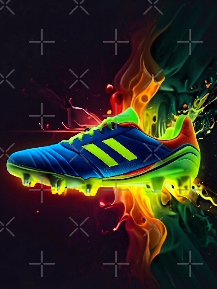 Colliding Soccer Cleats with Burst of Energy by athanasioungr