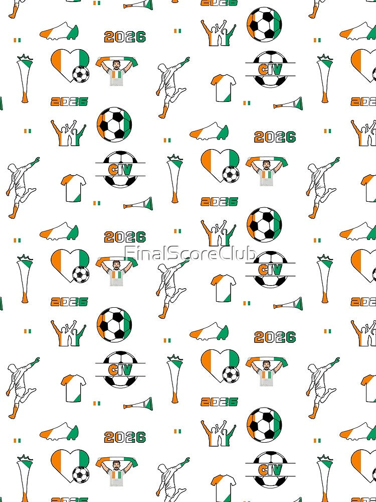 Ivory Coast 2026 Soccer Collection by FinalScoreClub