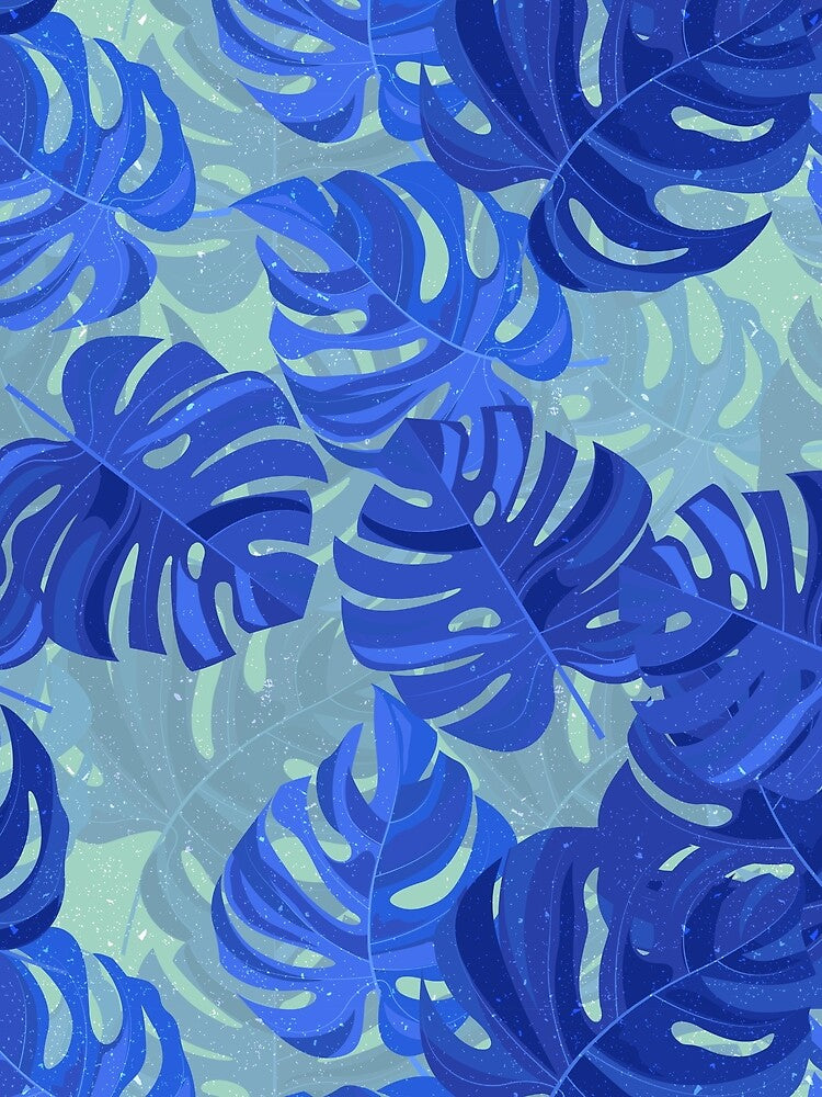 Tropical Leaves Pattern Design by VividBubble