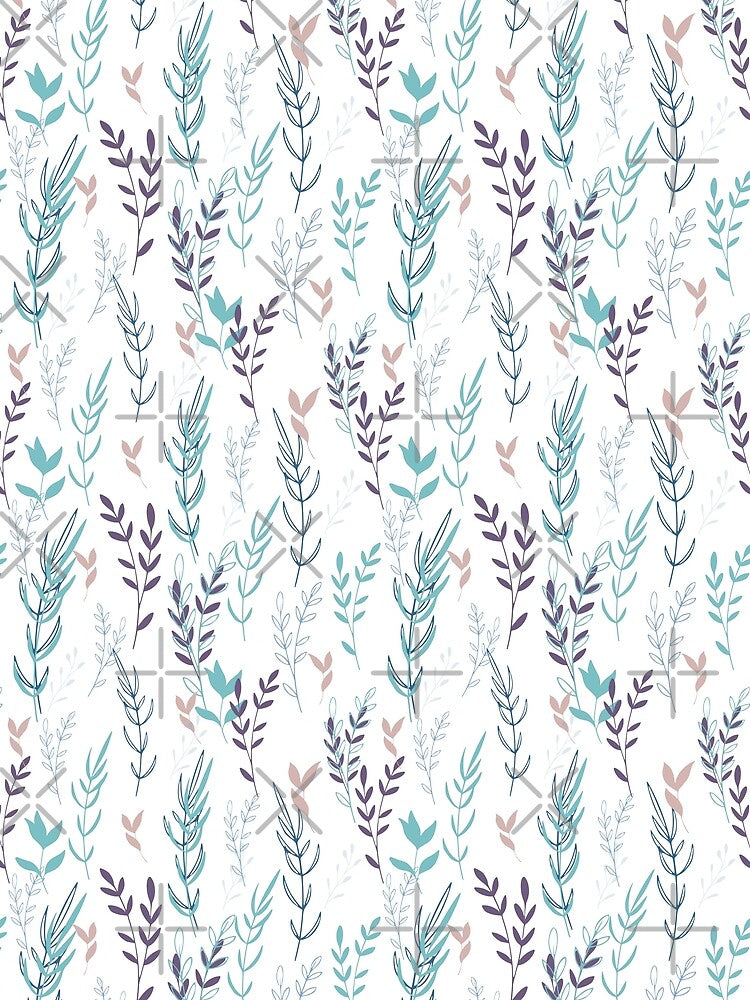 Winter Garden Seamless Pattern by Fern and Quill