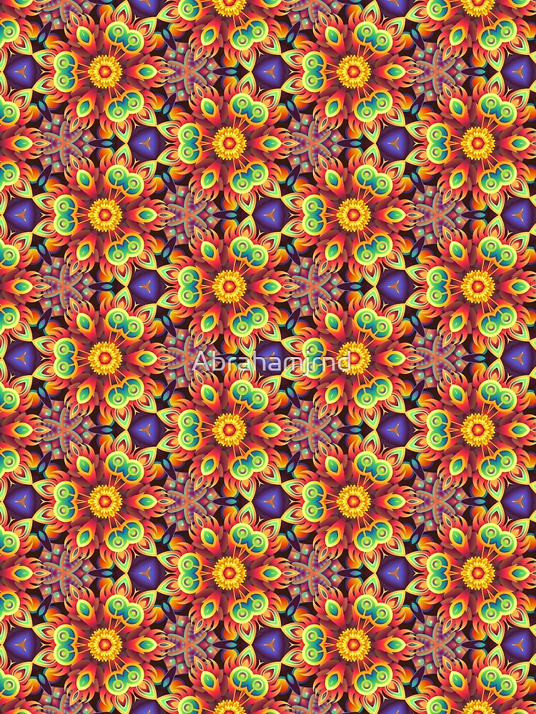 colors black bright seamless colorful repeat pattern by Abrahamjrnd