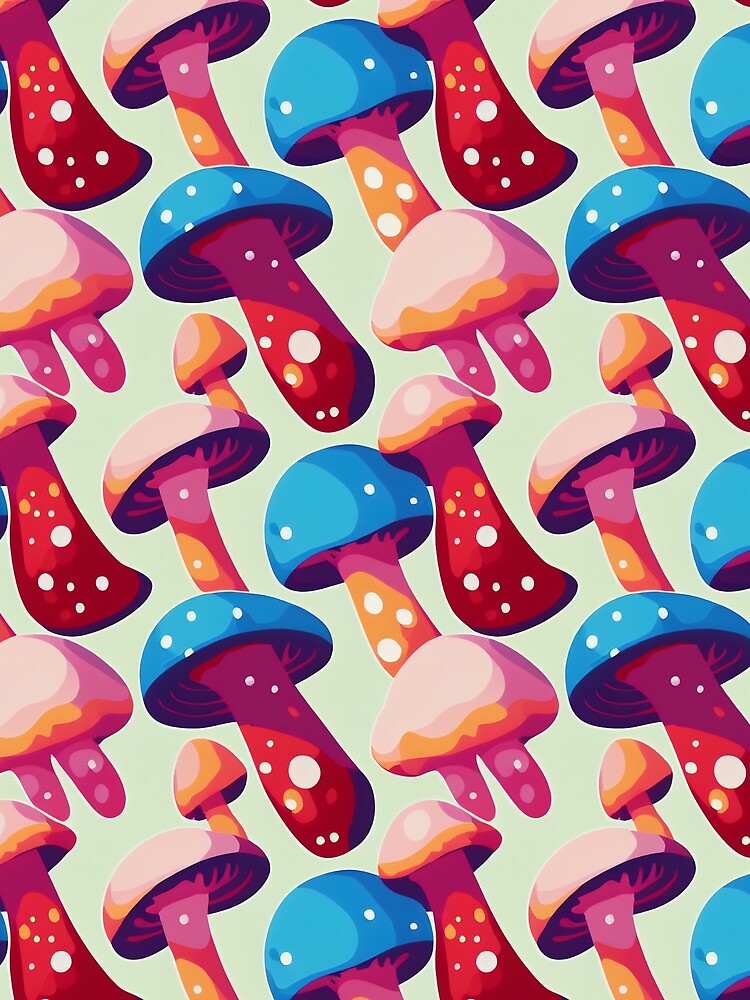 Flying Mushrooms No. 2 by cumindesign