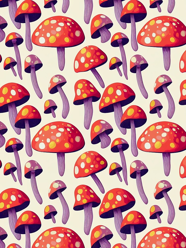 flying Mushrooms No. 1 by cumindesign