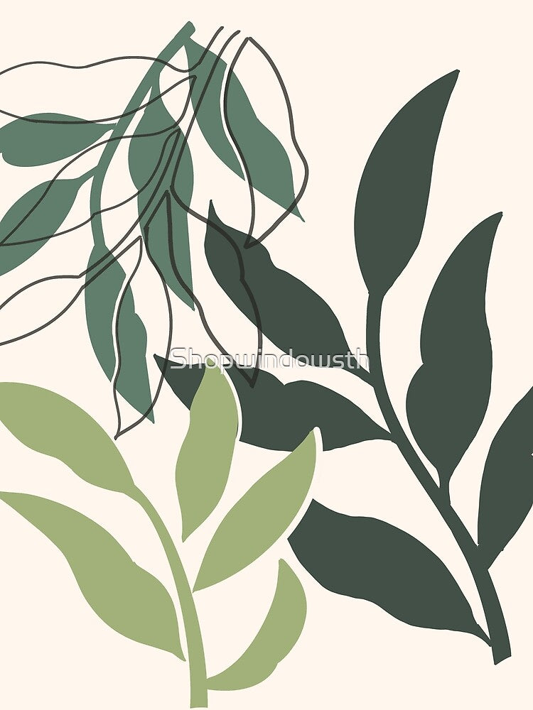 Green Leaf by Shopwindowsth