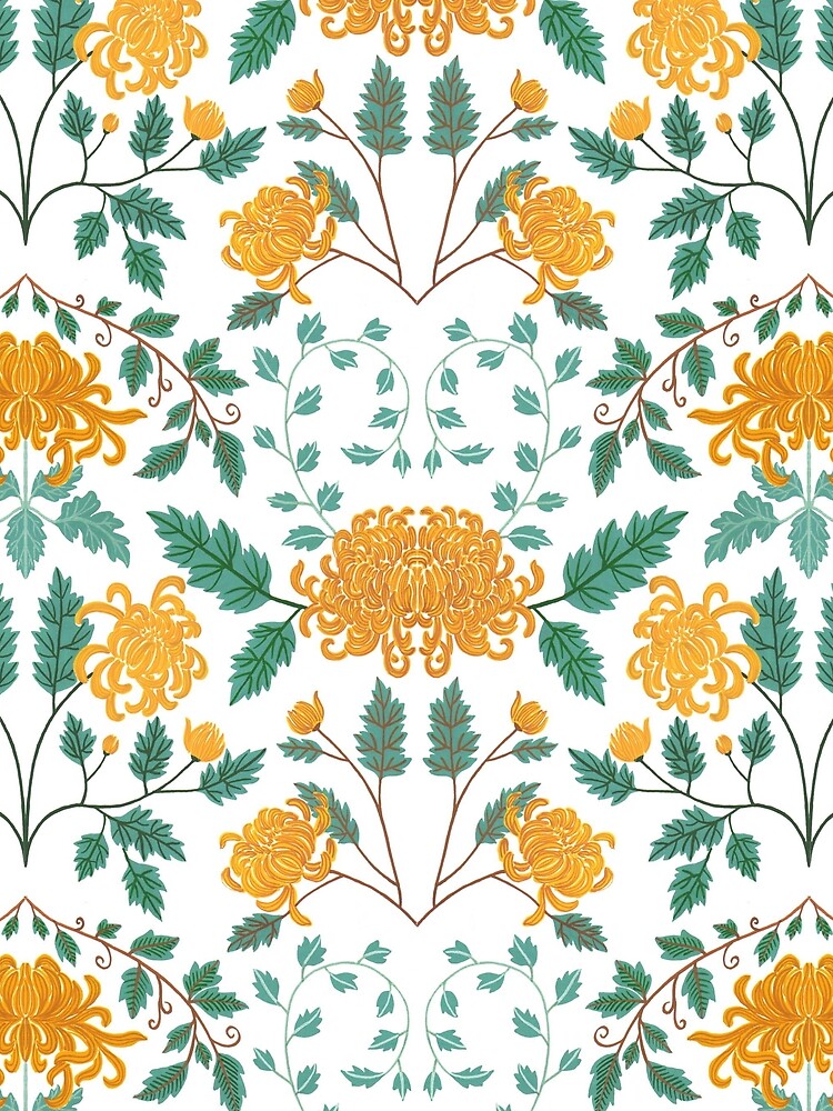 Elegant floral pattern by finedrawings