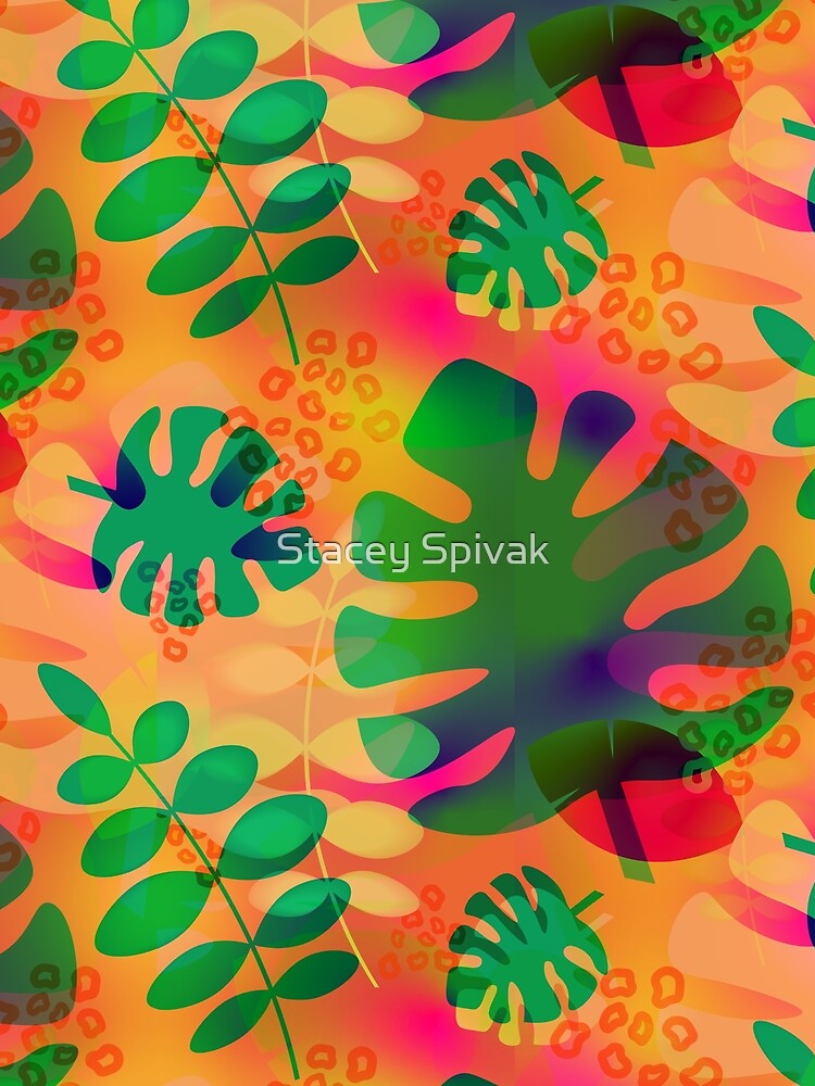 Tropical Daze || Seamless Pattern by Stacey Spivak