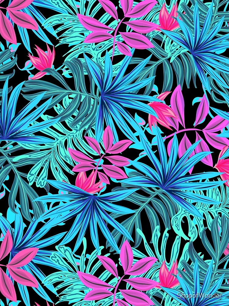 Dark Tropical Plants by ShopofWonder