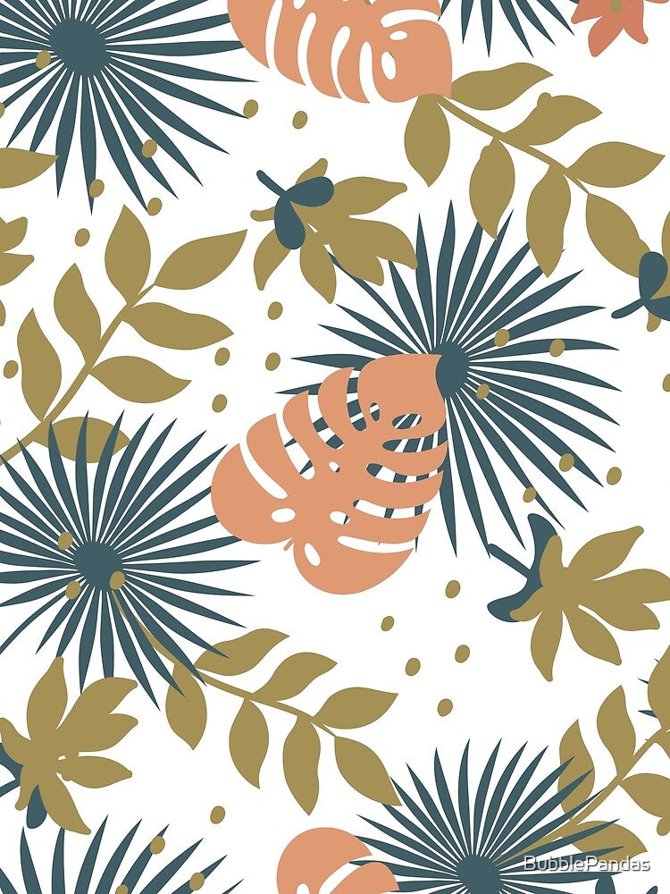 Colorful floral pattern by BubblePandas