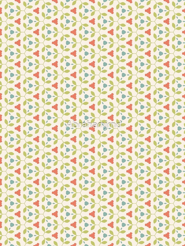 abstract pattern vintage seamless colorful repeat by Abrahamjrnd
