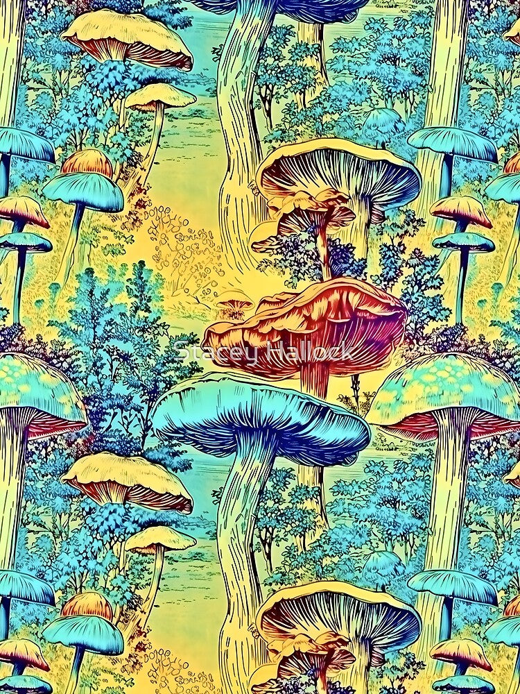 Pattern - Mushroom Madness by Stacey Hallock