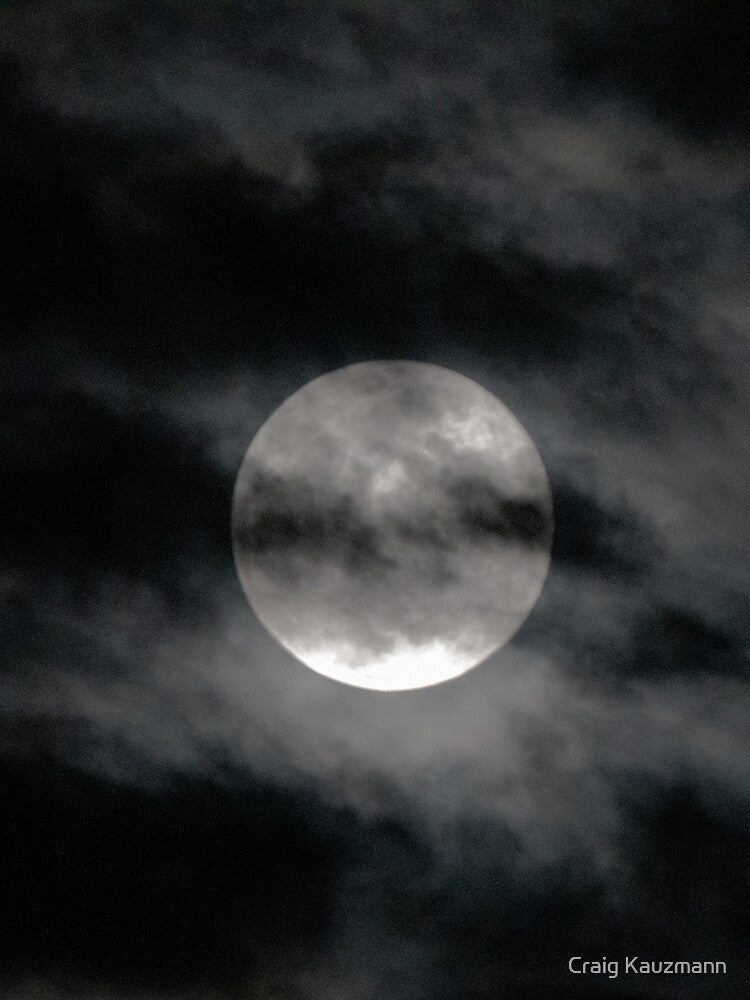 Cloudy Moon by Craig Kauzmann