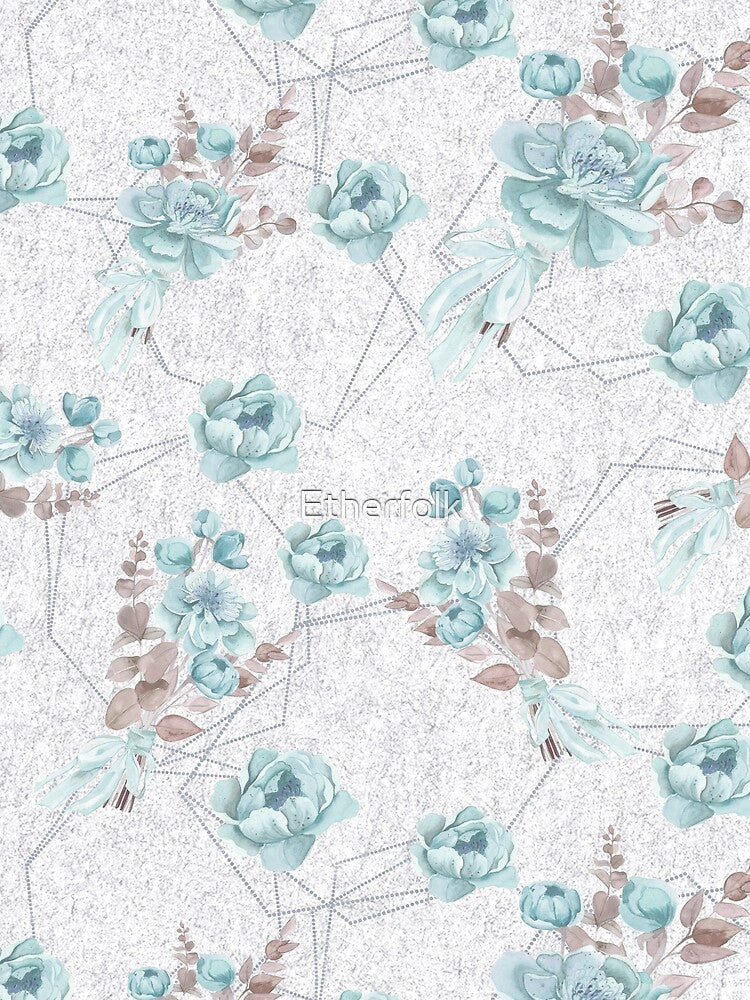 Pastel Color Floral Pattern by Etherfolk