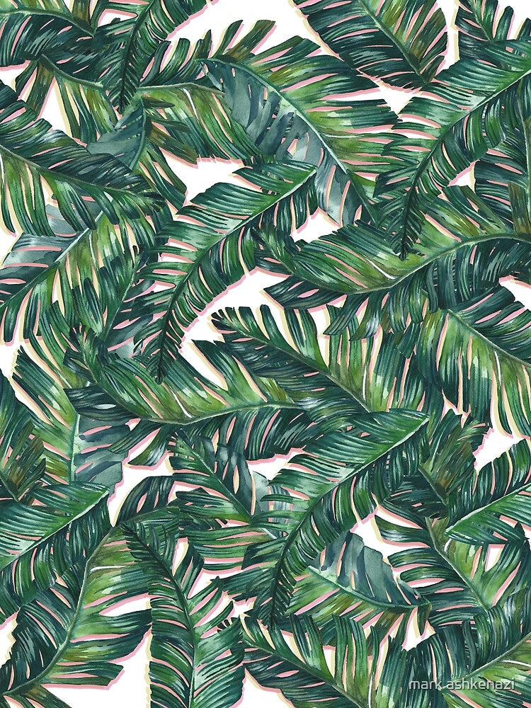 green tropical leaves 8 by mark ashkenazi
