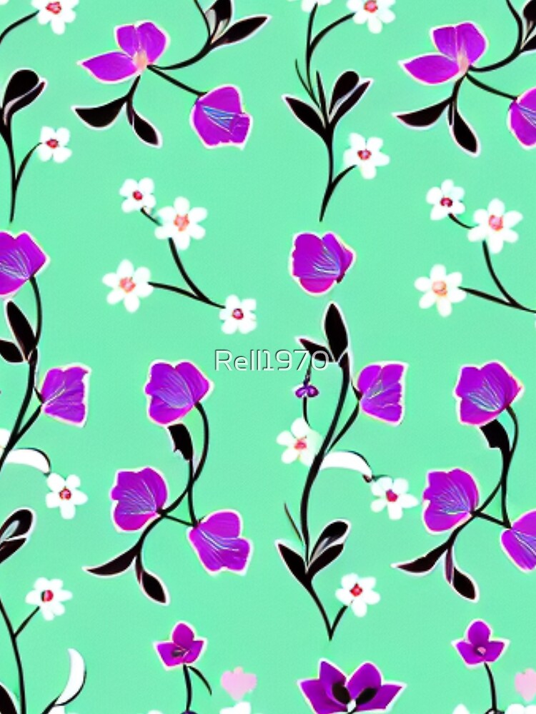 Unique Floral Art by Rell1970