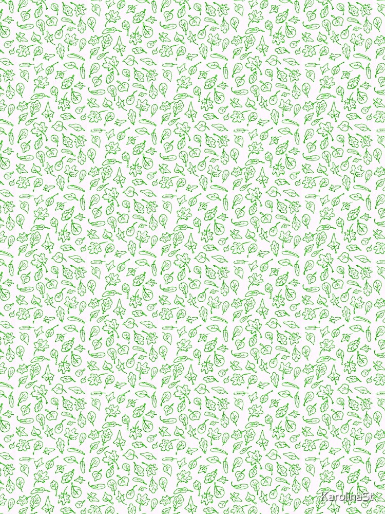 Green leaves by KarolinaSt