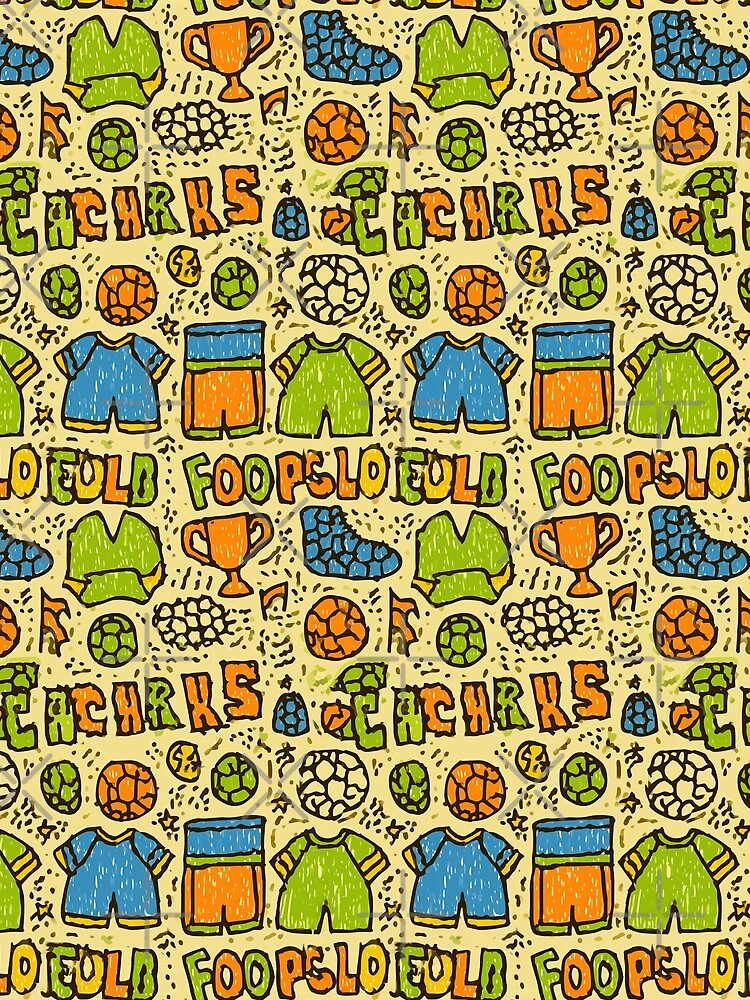 Retro Style Soccer Icons Sketch by Piotrek0001