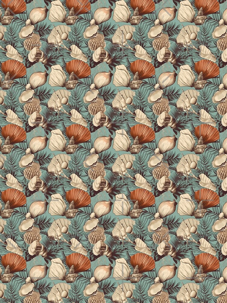 Tropical Seashell Dreams by PixelPatchwork