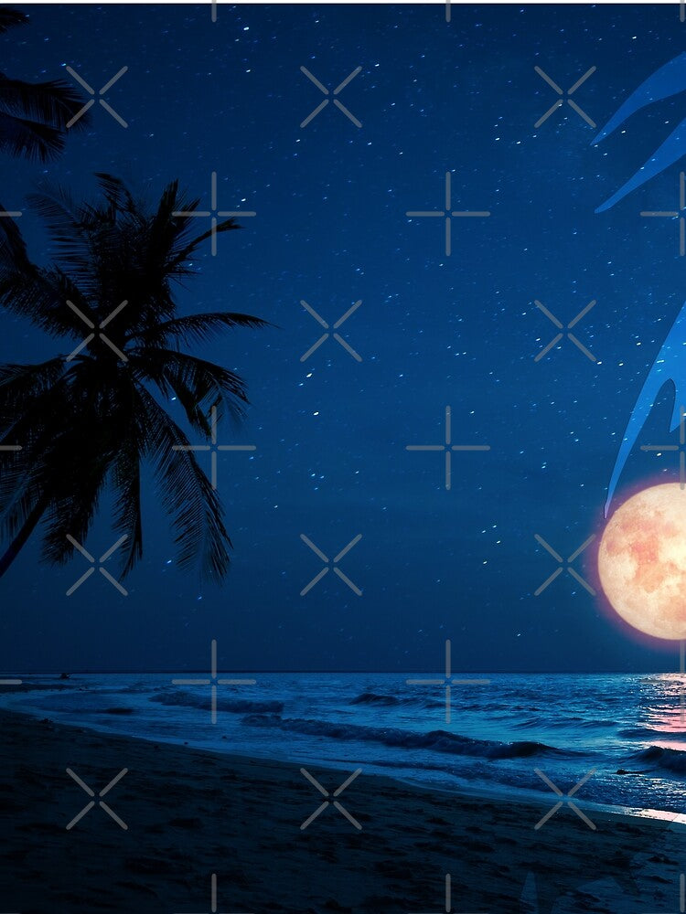 Tropical beach | palm trees | ocean by hossamsoud