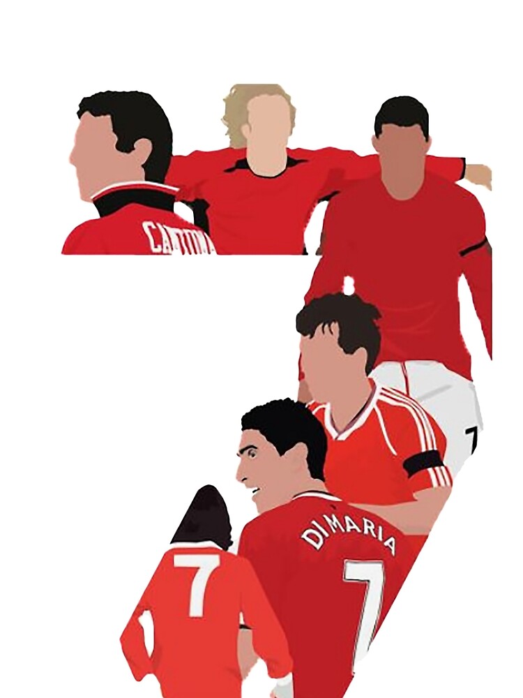 All number 7 Manchester United by Soccerteam