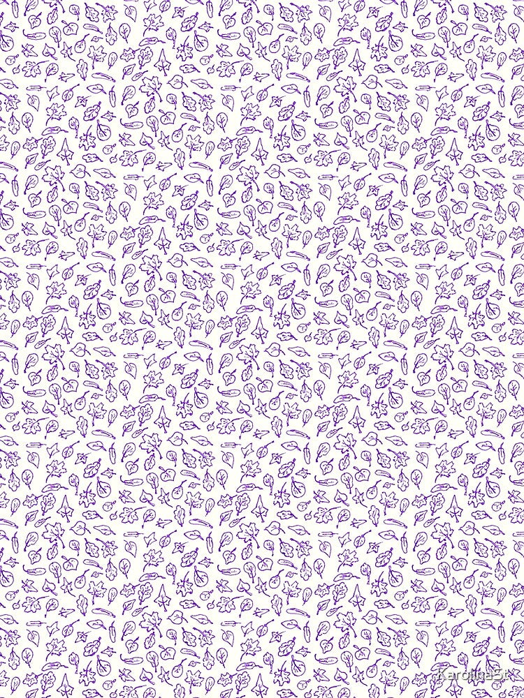 small purple leaves by KarolinaSt