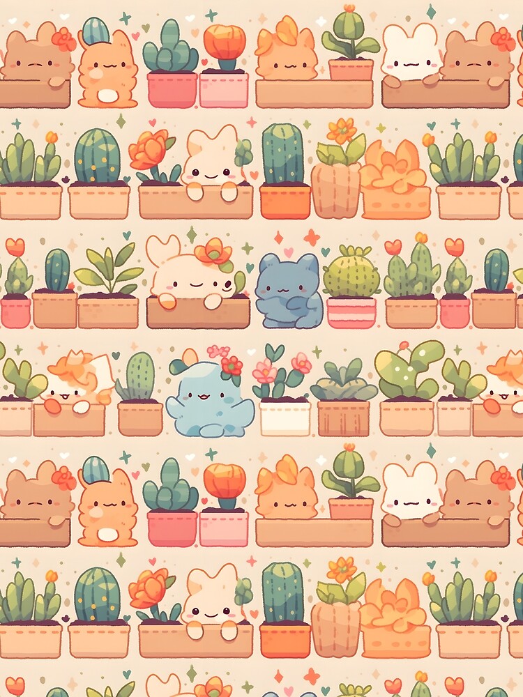 Lovely Cactus Plant Arts by 18tokwa