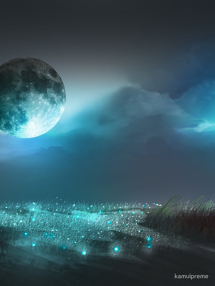 Glowing Moon by kamuipreme