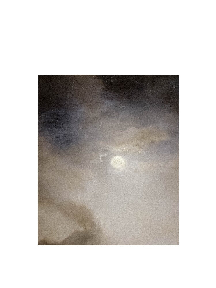 Vintage Painting Twilight Moon by apopofbeauty