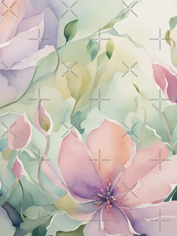 Delicate Floral Watercolor by Have Mercy