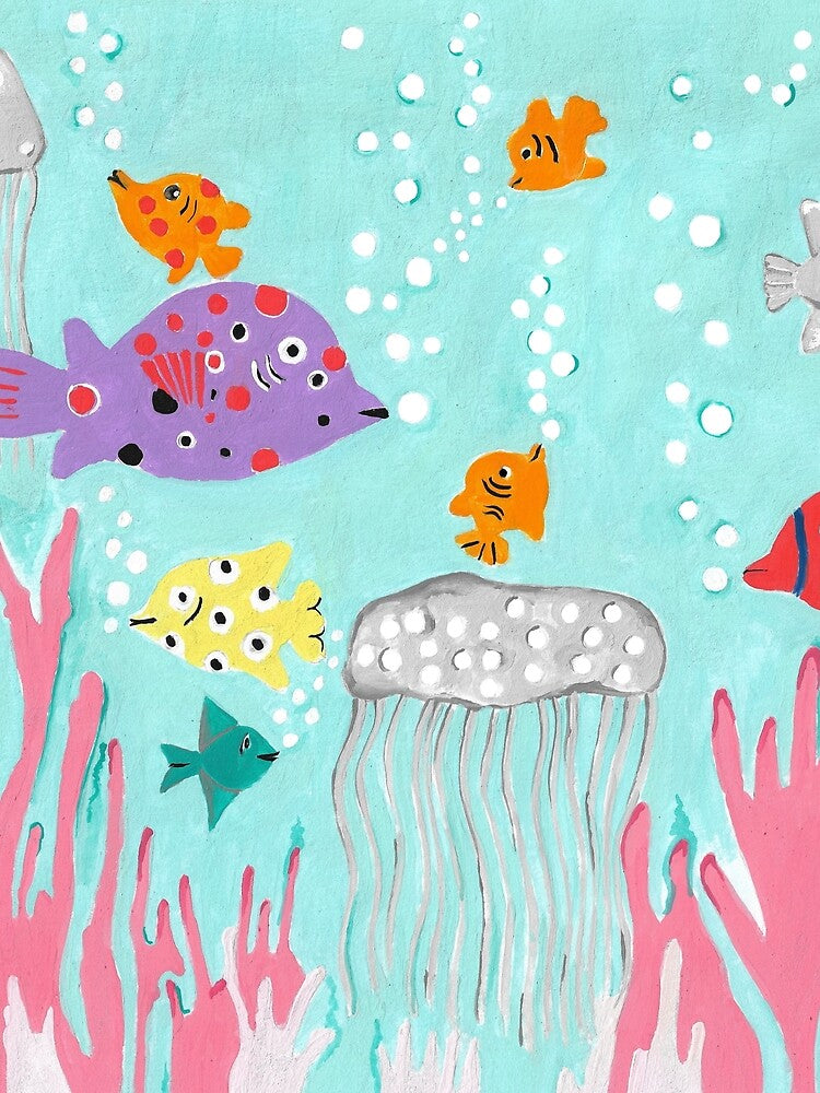 Tropical Fish by Sartoris Art