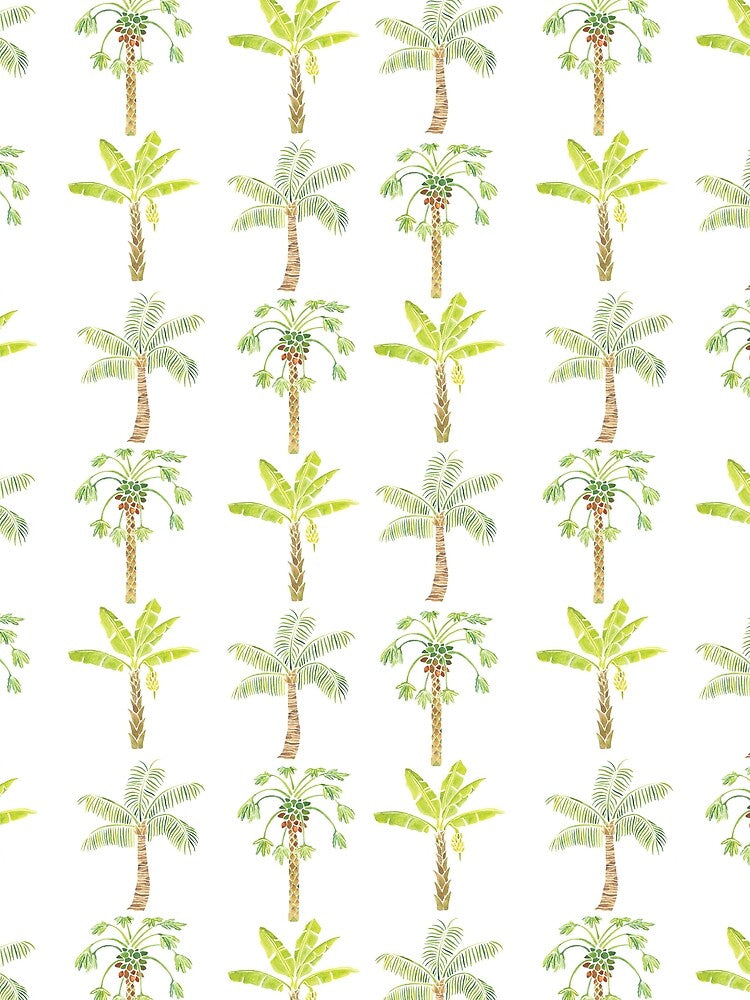 Tropical Tree Print by Elizabeth Weglein