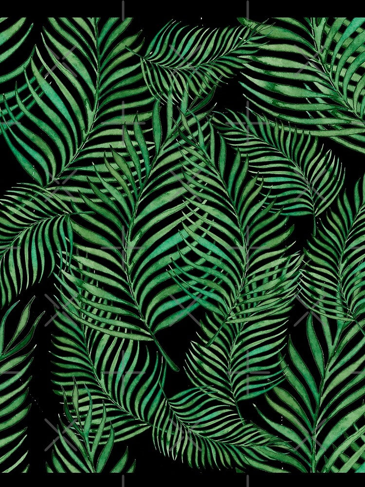 Watercolor Tropical pattern by Bazarovaart