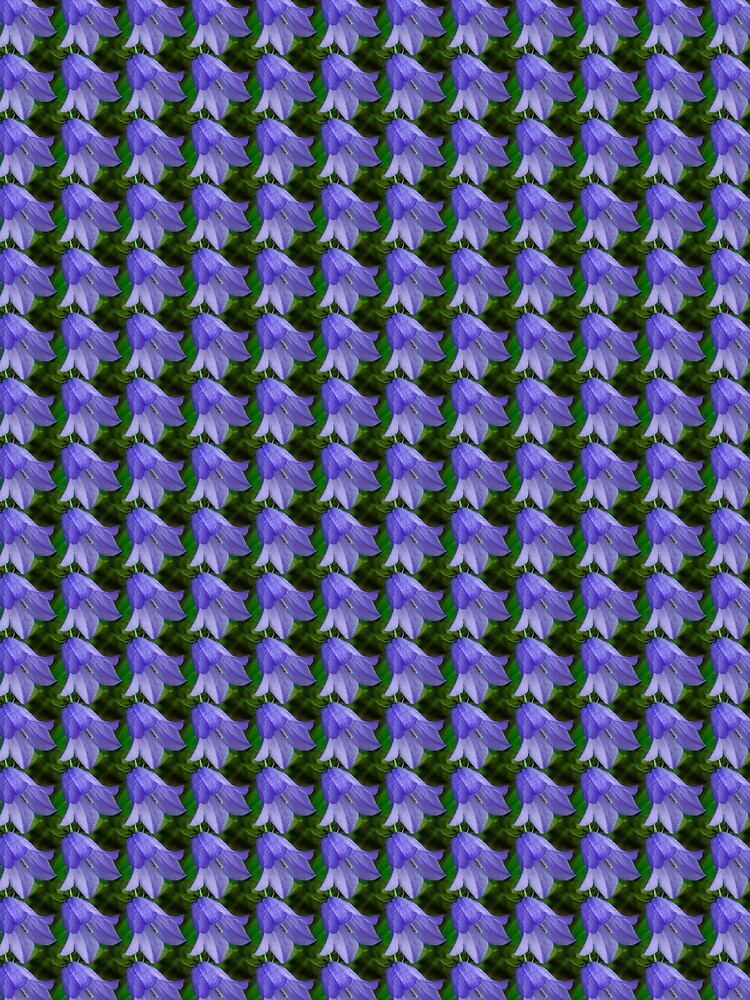 Harebells / Scottish bluebells pattern by LittleBettyMakes