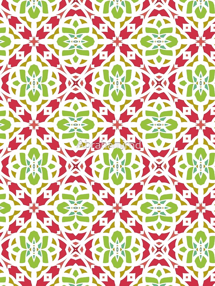 abstract pattern floral seamless colorful repeat by Abrahamjrnd