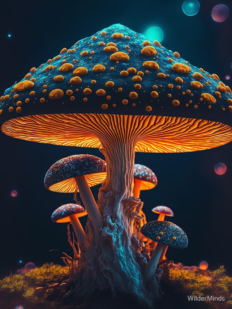 Dreamy Mushroom by WilderMinds