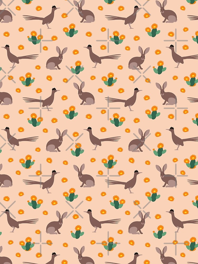 Desert Rabbits and Roadrunners by nadyanadya