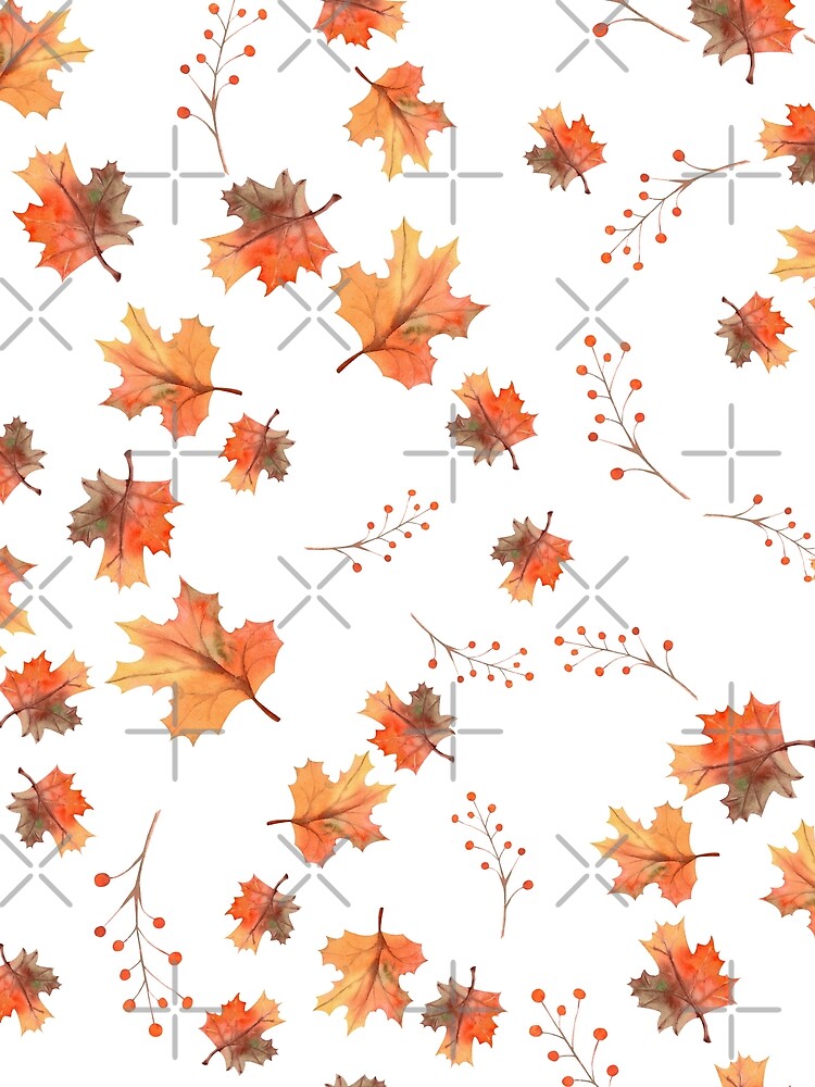 autumn orange leaf background classic tshirt by anandsiva2703