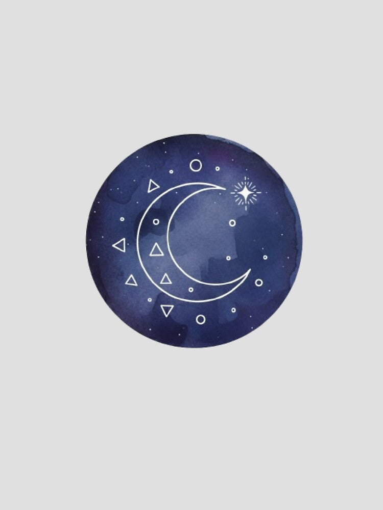 Moon Phase Night Symbol Art by LunarStillCo