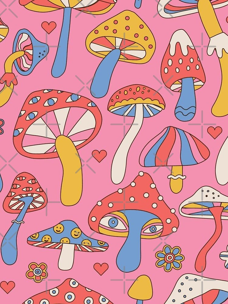 rose ice mushroom iconic design skirts by anandsiva2703