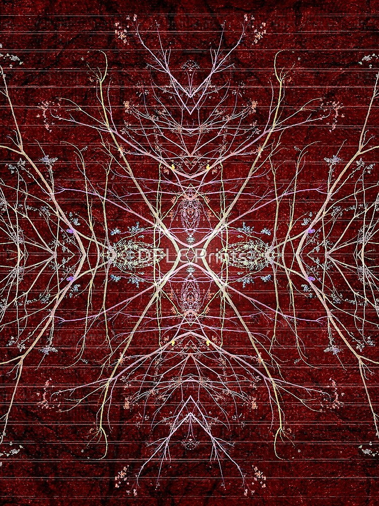 Botanic Mandala Photo Collage by DFLC Prints