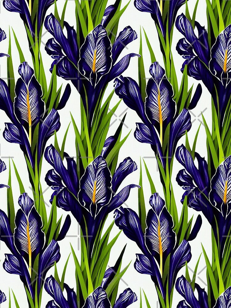 Iris pattern by schizarty