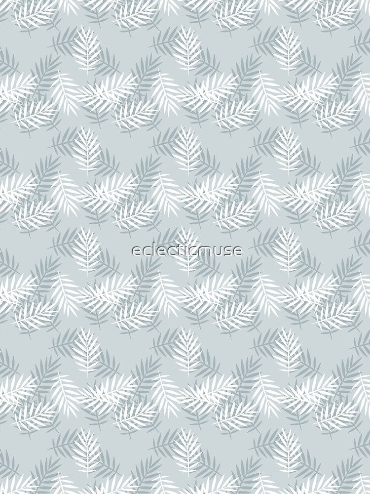 Blue Palm Leaves by eclecticmuses