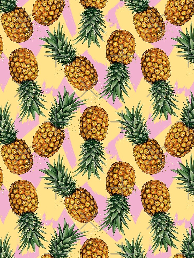 Tropical summer fashion pattern design with flowers 10 by Lalanacliparts