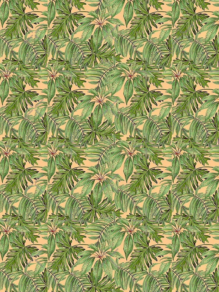 Banana Leaf Retro by newtree