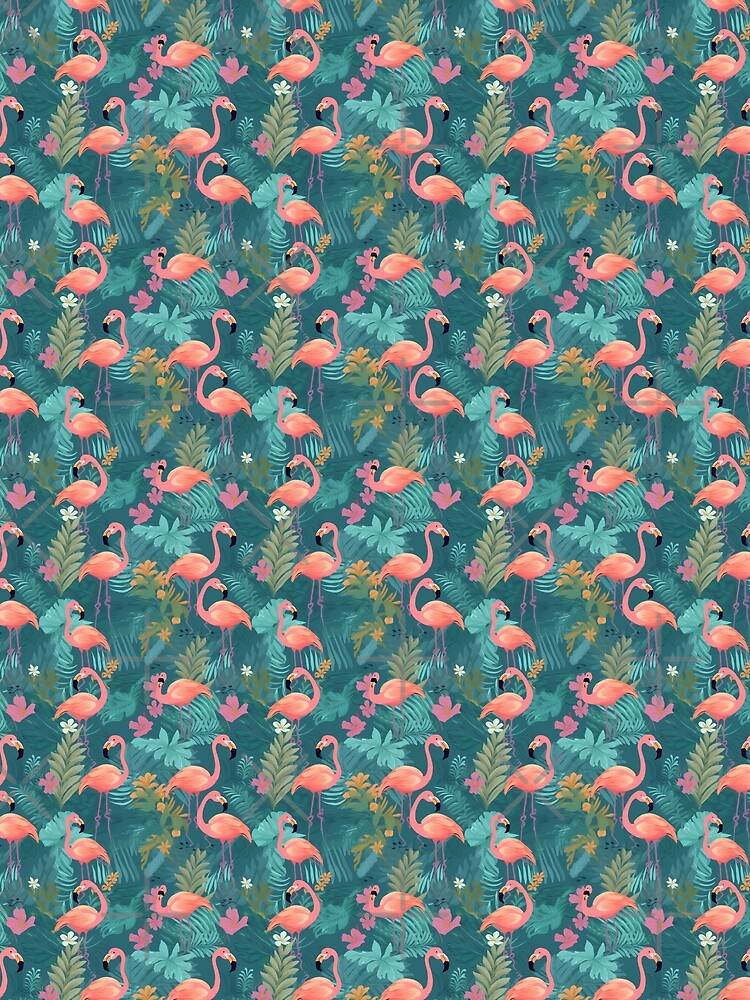 Flamingo Paradise by PixelPatchwork