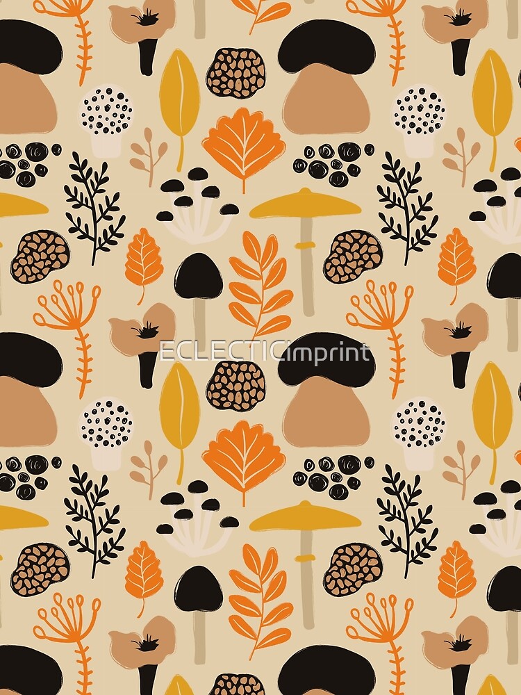 Autumn Mushroom Medley by ECLECTICimprint